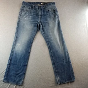 Mark Ecko Jeans Men's Sz 34x32 Straight MedWash Normcore Nice Quality Trendy - Picture 1 of 9