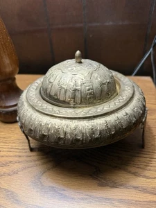 Vintage Persian Caviar Bowl Antique Caviar Serving Dish Handmade - Picture 1 of 5