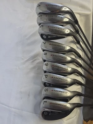 Juego de hierros Adams Golf GT500 4-9+ PW/SW/LW RH | ejes de rendimiento de acero rígido Foto 1 de 4