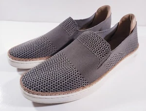 UGG Sammy Gray Hyperweave Slip On Sneakers Shoes Comfort Flat Women's Size US 9 - Picture 1 of 13