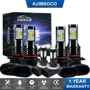 For Chevrolet Camaro 1998-2002 LED Lamps High Low Beam + Fog lights Bulbs - Picture 1 of 24