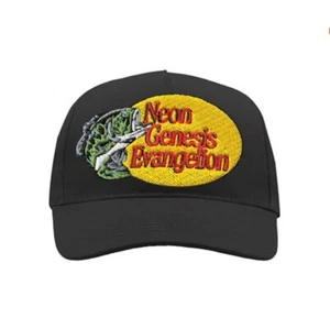 Neon Genesis Evangelion Inspired Embroidered, Cotton Dad Style Hat Cap Baseball - Picture 1 of 5