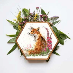 Amongst the Foxgloves XHD8 Bothy Threads Counted Cross Stitch Kit - Picture 1 of 2