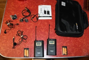 Comica Audio CVM-WM100 Camera-Mount Wireless Omni Lavalier Microphone System - Picture 1 of 13