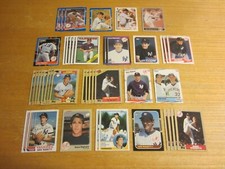 Dave Righetti Lot of 43 Trading Cards w/2 ROOKIES MLB Baseball Yankees, Giants
