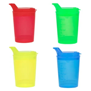 Taza de pico 3 uds, apertura de ayuda para beber 12 x 10 mm - varios colores - Imagen 1 de 9