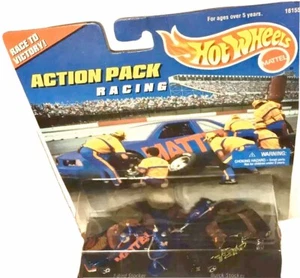 ACTION PACK RACING With Crew HotWheels Mattel Race to Victory 1st Issue 1996 NB! - Picture 1 of 4