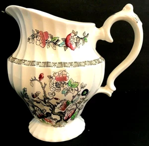 MYOTT Krug Staffordware England Indianer Baummuster handgraviert Vintage - Bild 1 von 8