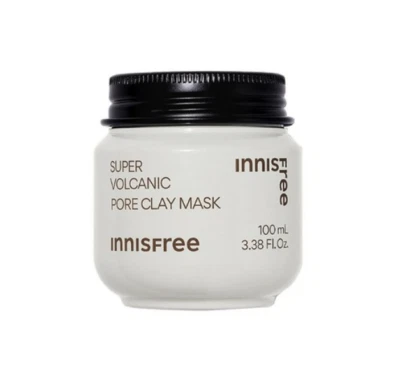 Innisfree Super Volcanic Pore Clay Mask 100ml Sebum Control Care - Image 1 of 4