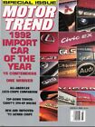MOTOR TREND 1992 MAR - CHRYSLER TURBINE, Si 4WS, SVX - 2 COVERS*