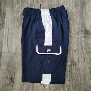 Pantalones Cortos Nike Cargo Azul Atlético Informal Ropa Activa Para Hombre Bolsillos Medianos - Imagen 1 de 5