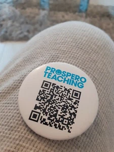 Insignia vintage de enseñanza de Prospero - Imagen 1 de 2