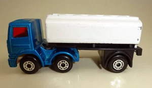 Matchbox Superfast No 14C Leyland Tanker white & black No.18 colour trial model - Picture 1 of 9