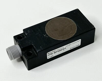 Baumer Capacitive Proximity Sensor CFDK 30P1600/S14 15 mm PNP NO 10238893 - Image 1 of 4