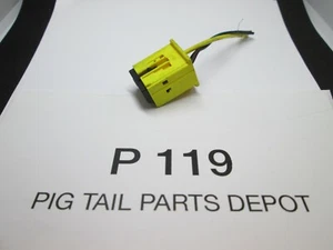 2002-08 BMW E65 E66 7 SERIES 1 + 4 FIBER OPTIC W/ 3 PIN & PIGTAL USED 8382040-03 - Picture 1 of 10