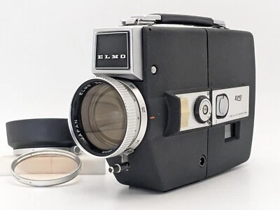 Fully works Video🎦 [N MINT++] Elmo Single-8 8S-60 8mm Movie Camera from Japan - Bild 1 von 4