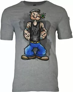 Men's t Shirt -Popeye the Sailor Man -American hero USA -Side zipper Pocket . - Picture 1 of 6
