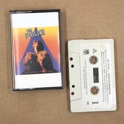 THE POLICE Cassette Tape 80s Rock ZENYATTA MONDATTA DONT STAND SO CLOSE TO ME - Image 1 of 4