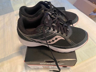 Zapatos para correr SAUCONY Cohesion 14 negros/rosa para mujer talla 9,5 anchos Foto 1 de 3