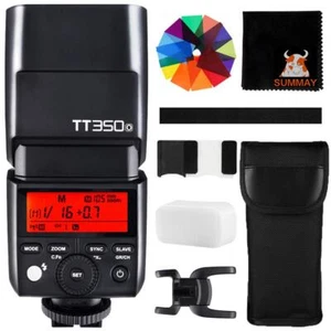 GODOX TT350O TTL Camera Flash GN36 1/8000s HSS Mini Flash Speedligh NEW! - Picture 1 of 3