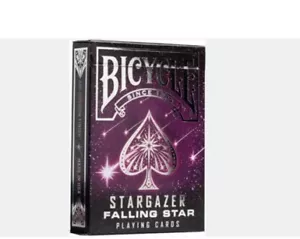 6 Pack Bicycle Stargazer Falling Star Playing Cards by US Playing Card Co. - Picture 1 of 4