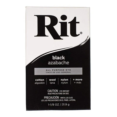Concentrated Black Fabric Dye Powder for Crafting and Clothing Projects 118oz - Image 1 of 3