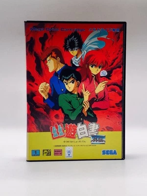 YuYuHakusho Gaiden SEGA Mega Drive MD W/Box Instruction Tested - Image 1 of 4