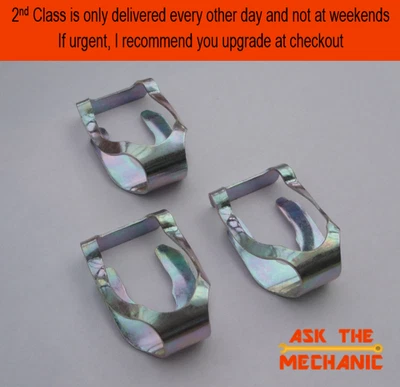 Compatível com Land Rover Freelander I 97-06 limpador de para-brisa motor ligação clipe de reparo x3 - Imagem 1 de 4