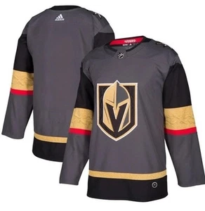 NEW Adidas Primegreen Las Vegas Golden Knights Home Hockey Jersey Size 50 - Picture 1 of 4