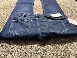 JEANS ARGENTO MARTEDÌ SLIM BOOT JEANS DONNA NUOVO CON ETICHETTE TAGLIA 36 - Foto 1 di 4
