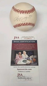 Chipper Jones Signed Rawlings Official National League Baseball JSA COA BRAVES - Picture 1 of 4
