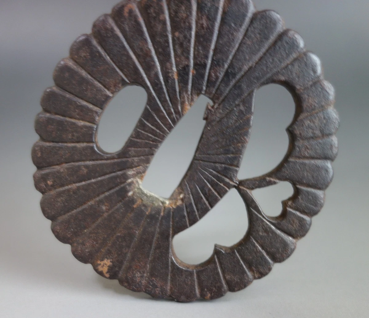 Iron 主1850-1899 年日本刀镡| eBay