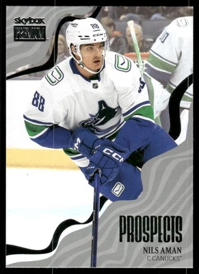 2022-23 SkyBox Metal Universe #PP-44 Nils Aman Skybox Premium Prospects - Image 1 of 2