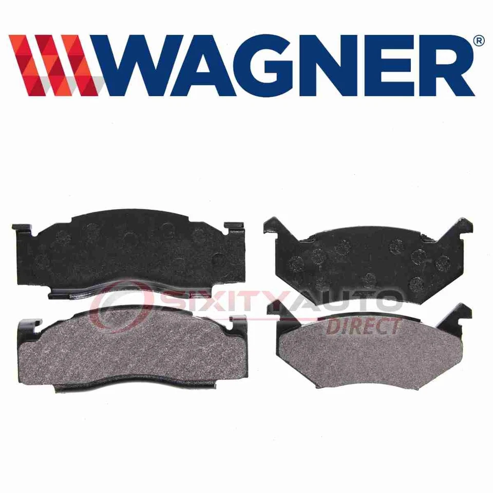 Wagner Brake Front Disc Brake Pad Set for 1978-1983 Chrysler Cordoba - vd Foto 1 de 4