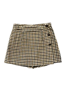 Sophyline Skort Women’s Large Plaid Brown/Beige/Black  - Picture 1 of 9
