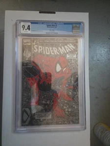 Spider-Man #1 Silver/Black Silver Variant McFarlane NM Aug 1st 1990 "Torment" - Bild 1 von 5