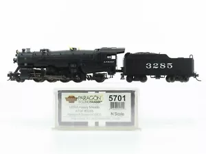 N Scale Broadway Limited BLI 5701 ATSF Santa Fe 2-8-2 Steam #3285 w/ Paragon 3 - Picture 1 of 15