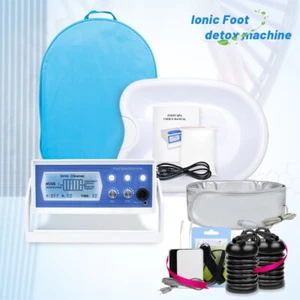 Ionic Detox Foot Bath Spa Machine w/ Tub Array Cell Cleanse Home Beauty Salon - Picture 1 of 9