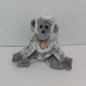 Virunga TY Grey Gorilla Stuffed Animal Beanie Baby of the Month 2003 No Tag - Picture 1 of 13