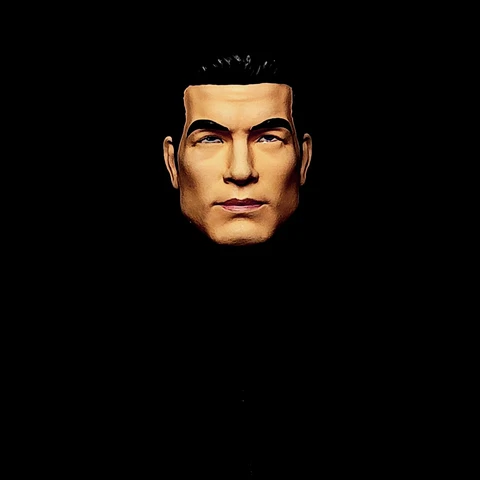 Custom G.I. Joe Lt. Falcon Painted  Classified scale 6" 1:12 scale Cover