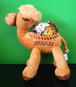 Jerusalem Israel Camel 11" Plush Stuffed Animal Soft Toy - Picture 1 of 5