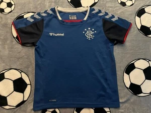 Rangers 19/20 Home Shirt Size 10-11 Years Excellent Condition Football - Picture 1 of 6