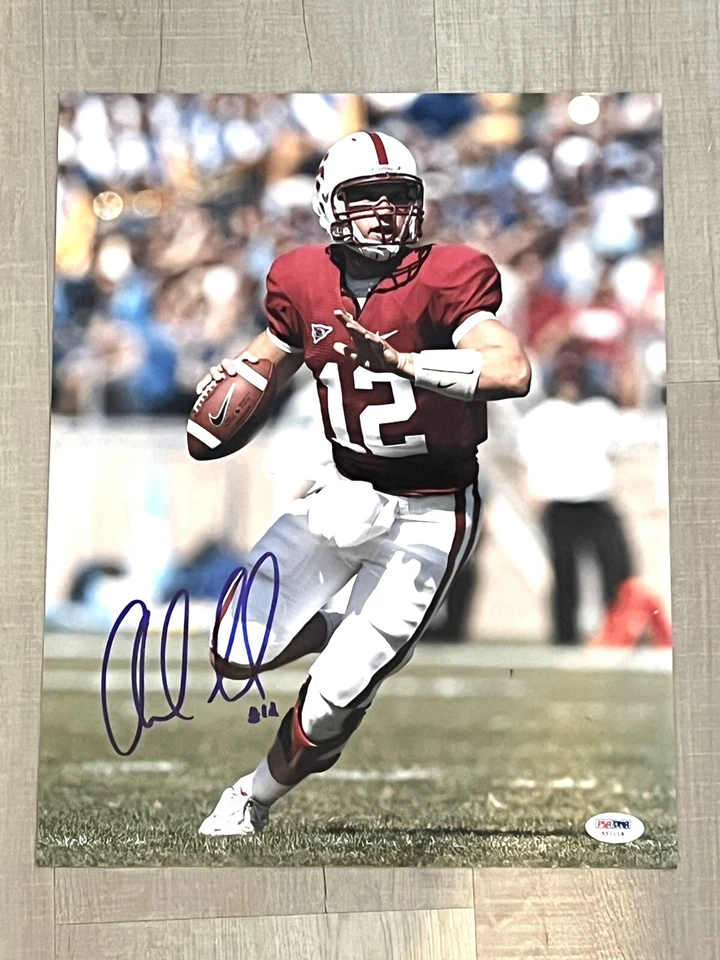 Andrew Luck Hand Signed Auto Stanford 11x14 Football Photo PSA DNA Certified - Image 1 of 1