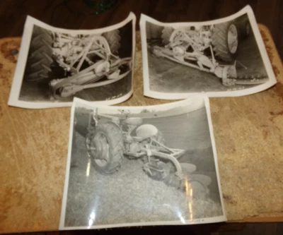 Lote de 3 fotos de equipo estuche vintage 8"x10" negro + blanco en buen estado usado Foto 1 de 4