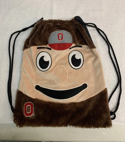 OHIO STATE Buckeyes Brutus Drawstring Backpack, Excellent Condition Cover