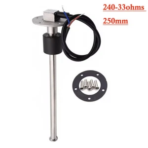 Fuel Level Sender Sensor 240-33ohms 250mm Sending Unit Stainless Water/Fuel Tank - Bild 1 von 9