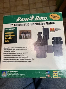 Rain Bird ASVF-100 1" Pipe Automatic Sprinkler Valve | Anti-Siphon Electric NOS - Picture 1 of 6