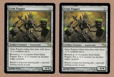 MTG - 2X Grim Poppet X2 - Shadowmoor - Rare EX/NM - 2 Cards