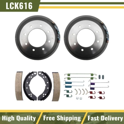 Se adapta a Ford E-250 Econoline 1981 tambores de freno trasero y zapatas herrajes kit de resorte Foto 1 de 4