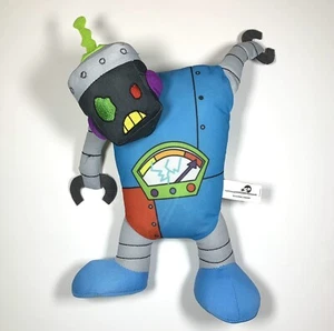 2013 Sugar Loaf National Entertainment Network Zombots FRITZ Blue 12” Plush Toy - Picture 1 of 2